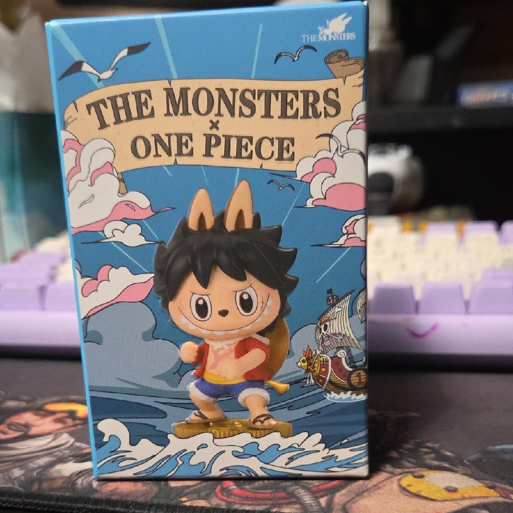 The Monsters x One Piece Action Figure - Black and Brown